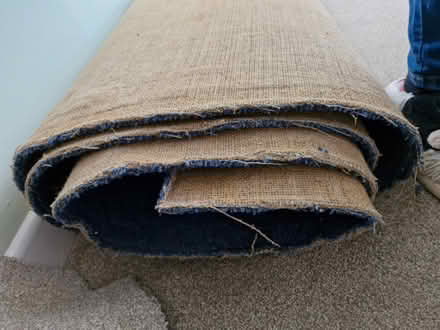 Photo of free Blue carpet and underlay (Standerwick BA11) #2