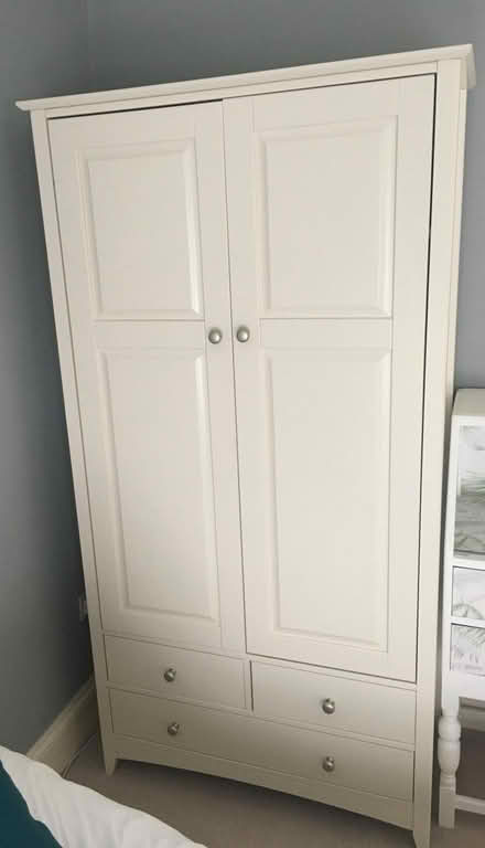 Photo of free Double wardrobe with draws (Rolleston on Dove DE13) #1