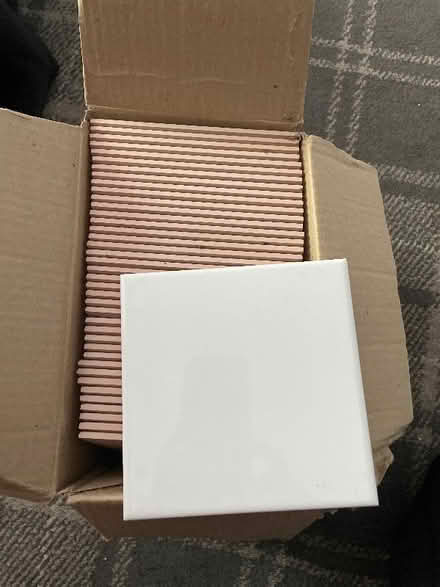 Photo of free White ceramic tiles (Bridge of Allan FK9) #1