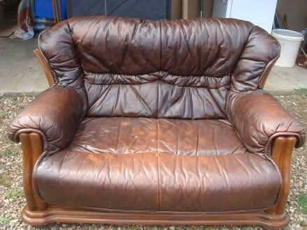 Photo of free Sofa & Pouffe (CT5) #2