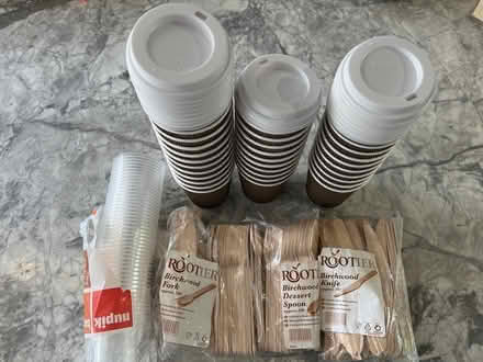 Photo of free Disposable Party cutlery/cups (Middle Barton OX7) #1