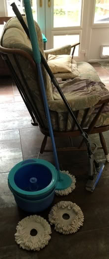 Photo of free 2 mops, a bucket and 2 spare mop heads (Sandhills OX3) #2