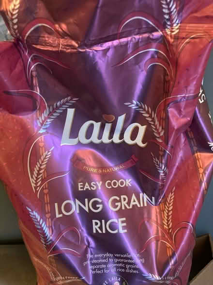 Photo of free Easy cook Long grain basmati Rice (Hall green) #1