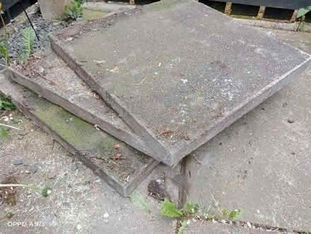 Photo of free 10 heavy-duty flagstones (Belfast BT6) #2
