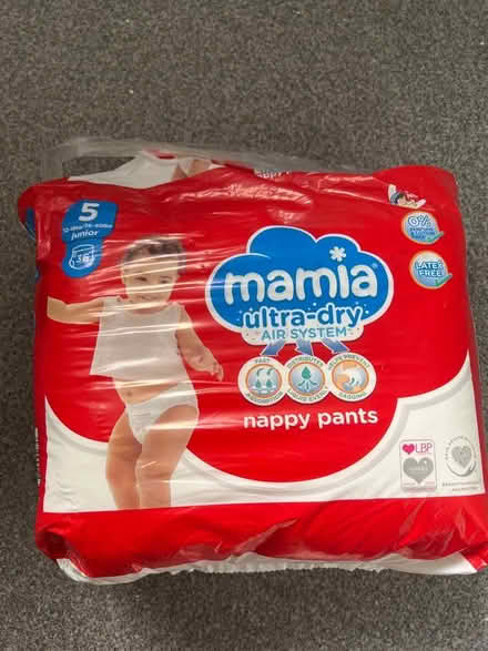 Photo of free Baby nappies size 5 (Fallowfield M14 Princess Road) #1