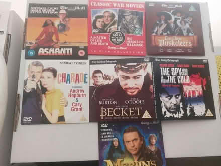 Photo of free Miscellaneous Assortment of DVDs (East Grinstead town centre) #1