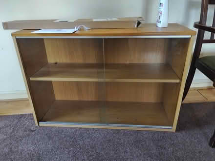 Photo of free glass cabinet with sliding doorss (Colindale NW9) #1