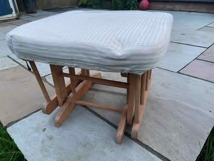 Photo of free Rocking foot stool (St Ippolyts.) #1