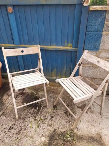 Photo of free 2 chairs (Kingsway) #1