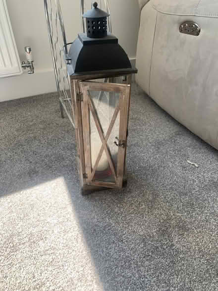 Photo of free Large Brown & Black Lantern (ME9) #3