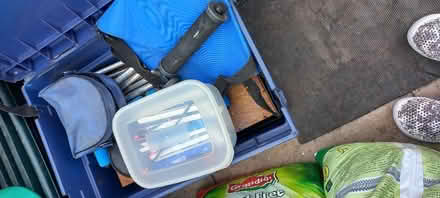 Photo of free Fishing box and accessories (Manchester M21) #1