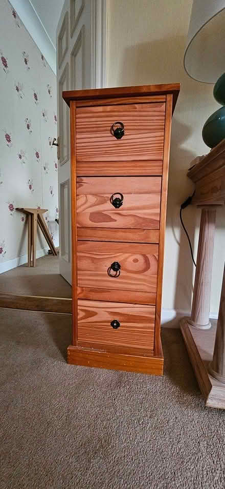 Photo of free Bedside locker and upright locker (Booterstown) #2