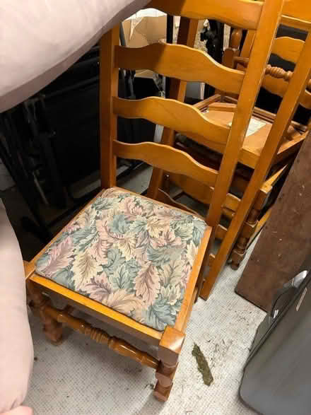 Photo of free X3 dining chairs (Swillington, LS26) #3