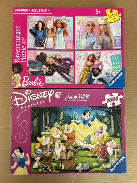 Photo of free Barbie and Disney Jigsaw Puzzles (South Woodford) #1