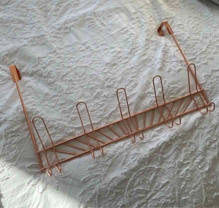 Photo of free Rose Gold Over the Door Rack (Bromsgrove B60) #1