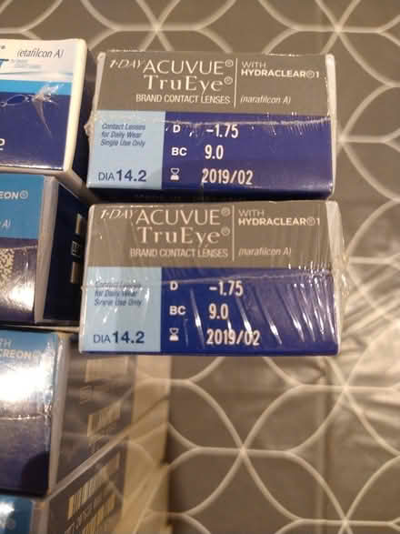Photo of free Acuvue contact lenses (Royston SG8) #2