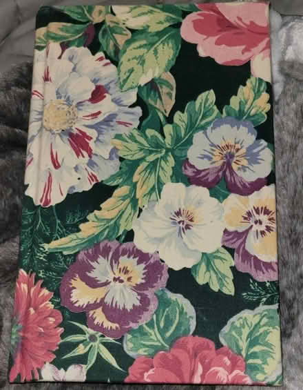 Photo of free Fabric floral journal (Bloomingdale) #1