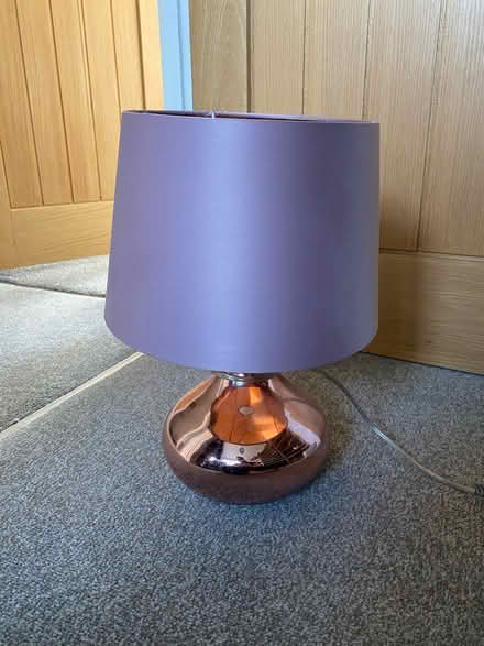 Photo of free Rose Gold Lamp (Bromsgrove B60) #1