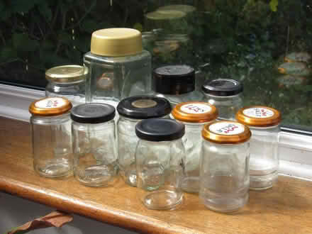 Photo of free 11 x Clean Used Glass Jars with Lids for Jam, Pickling (Cullercoats NE30) #4