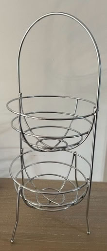 Photo of free 2 Tear - Metal fruit basket (Surbiton KT6) #1