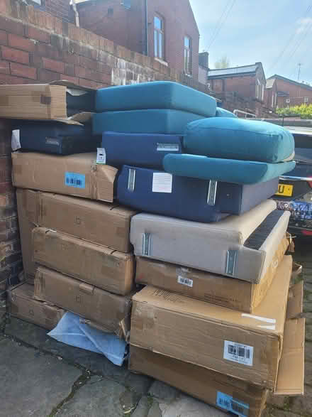 Photo of free 2 Seater sofa sections (Bolton BL1) #1