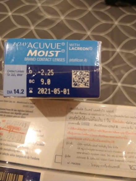 Photo of free Acuvue contact lenses (Royston SG8) #4