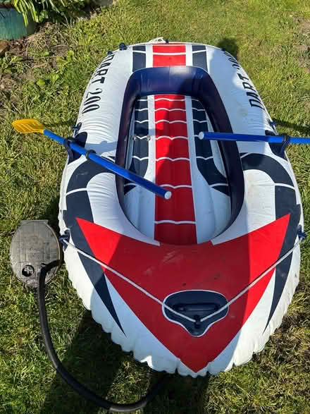 Photo of free Inflatable boat & foot pump (Gosport town PO12) #2