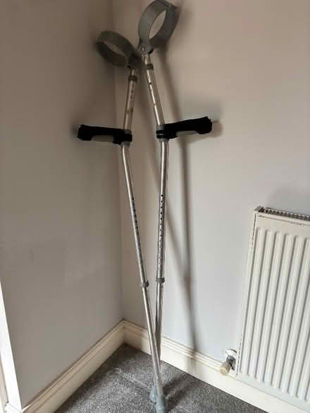 Photo of free Pair of crutches (Birchgate Close SK10) #1