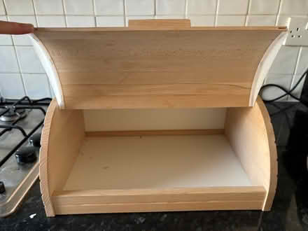 Photo of free Wooden bread bin (Birchgate Close SK10) #2