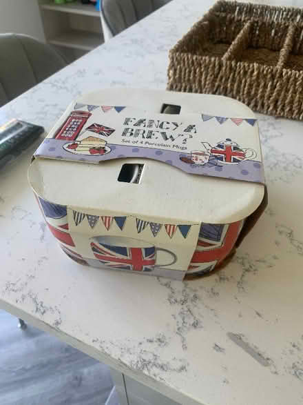 Photo of free New British Tea Cups x 4 & a large milk jug (Borden ME9) #3
