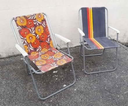 Photo of free Camping Table and two chairs (Tolvaddon Downs TR14) #1