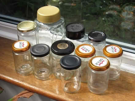 Photo of free 11 x Clean Used Glass Jars with Lids for Jam, Pickling (Cullercoats NE30) #2