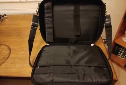 Photo of free Black Faux leather laptop bag (Sandilands CR0) #4