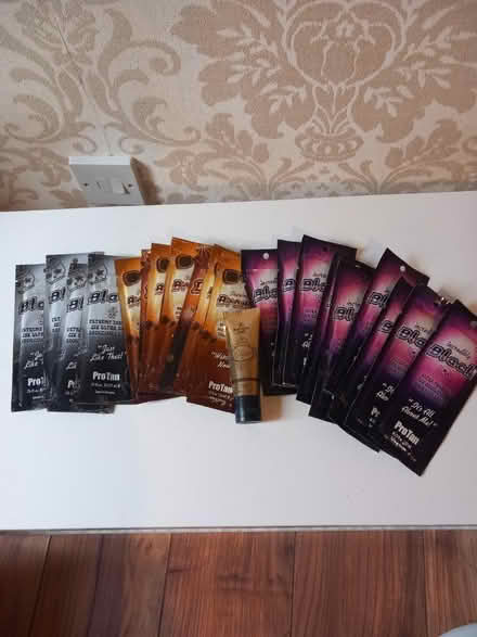 Photo of free 20 sachets of sunbed creams (Lanarkshire) #1