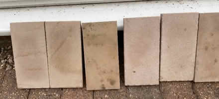 Photo of free 15 smooth sandstone tiles (Fleetville AL1) #2