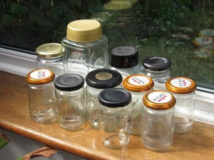 Photo of free 11 x Clean Used Glass Jars with Lids for Jam, Pickling (Cullercoats NE30) #3