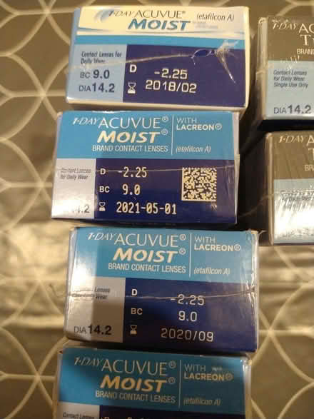 Photo of free Acuvue contact lenses (Royston SG8) #1