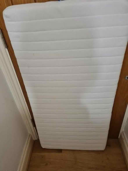 Photo of free IKEA Cotbed complete with mattress (Streatham SW16) #1