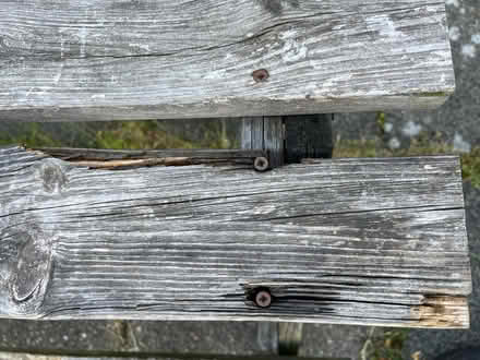 Photo of free Old Picnic bench (B48) #4