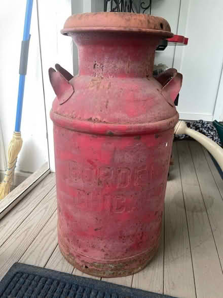 Photo of free Old Metal Milk Can (Arlington Forest) #1