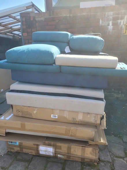 Photo of free 2 Seater sofa sections (Bolton BL1) #3