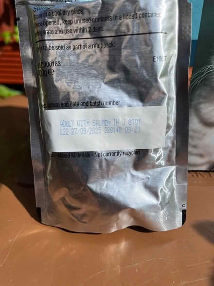 Photo of free Tesco cat food pouches (Stevenage SG1) #1