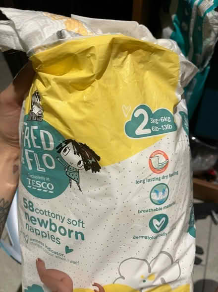 Photo of free Unused but open nappies (Homerton, E9) #3