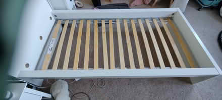Photo of free Ikea malm white single bed frame (Saltdean BN2) #3