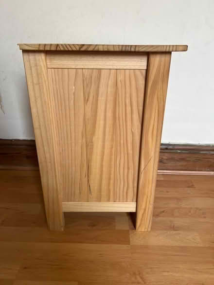 Photo of free Pine 3 drawer bedside table (Barrow-in-Furness LA14) #2