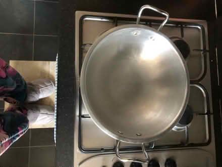 Photo of free Karai pan very sturdy as new (E3 near Devons road DLR) #2