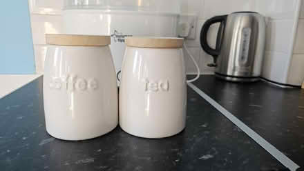 Photo of free Tea and coffee cannisters (LU7) #1