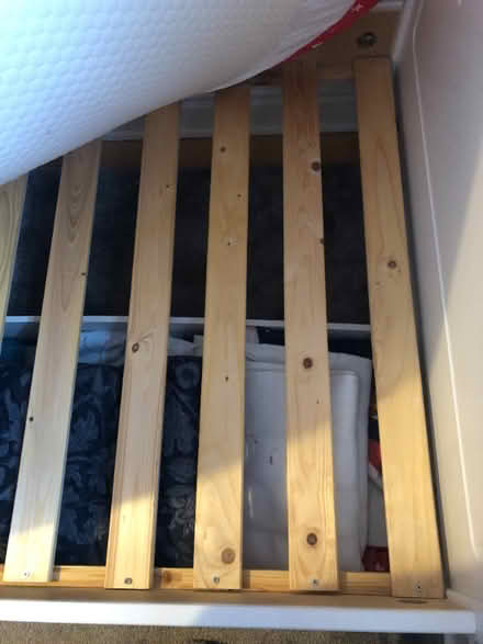 Photo of free Single bed frame (Woodseats S8) #3