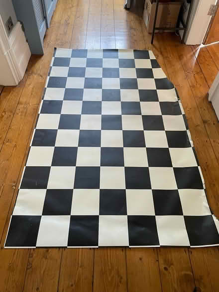 Photo of free Black and white Vinyl flooring (Birkdale PR8) #1