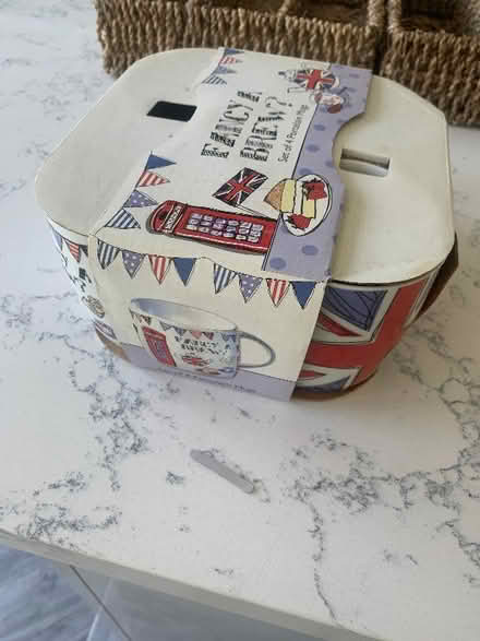 Photo of free New British Tea Cups x 4 & a large milk jug (Borden ME9) #2
